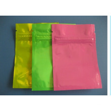 Material plástico y cierre de cremallera sellado impreso bolsas ziplock